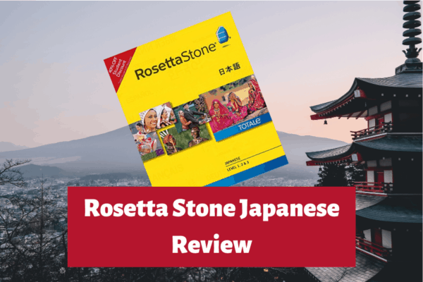 rosetta stone japanese with audio companion